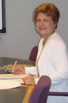 Susan Mannina at the August 2005 meeting at LCMS headquarters in Saint Louis, Missouri